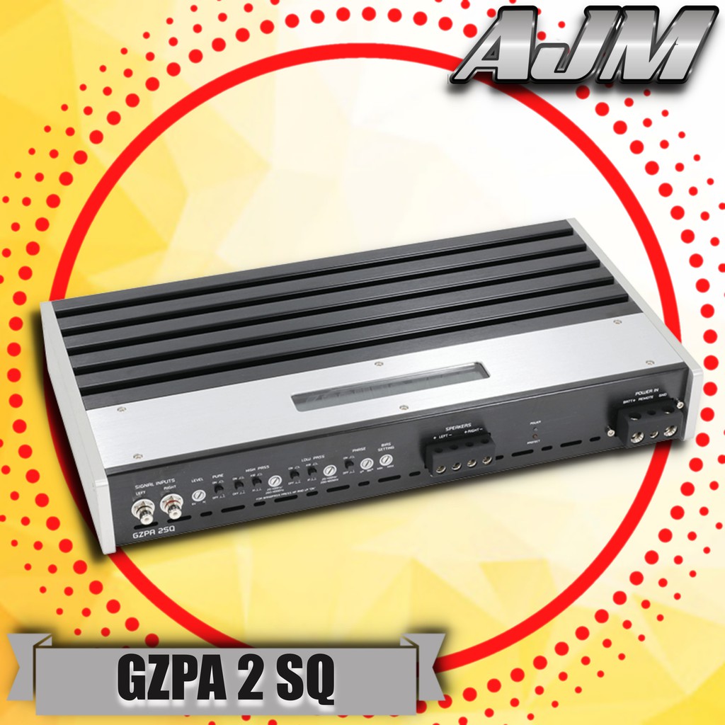 Power Amplifier GROUND ZERO PLUTONIUM GZPA 2 SQ