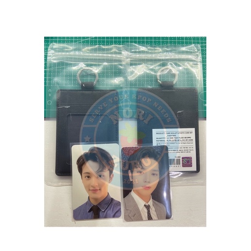 card wallet cawall mark taeyong fullset pc md fanmeeting nct 127 foundation day unsealed merch photo