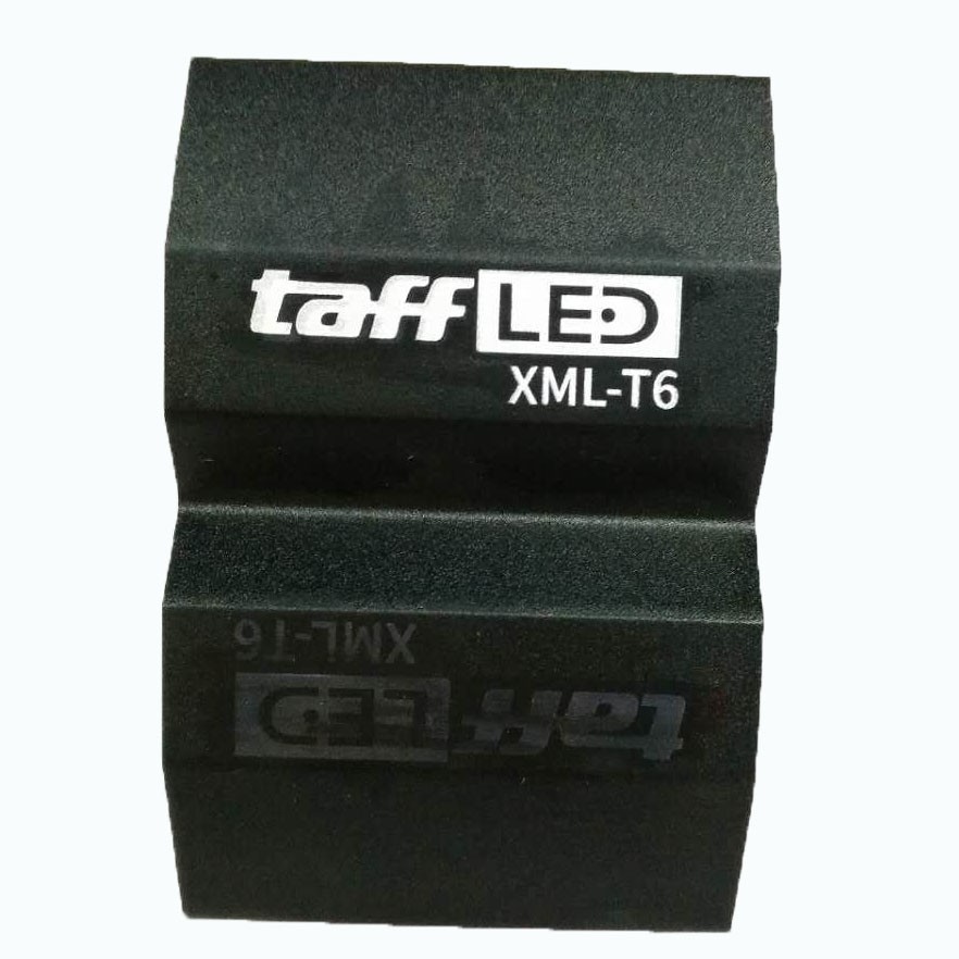 TaffLED Lampu Sepeda Owl X2 LED CREE XML-T6 7000 Lumens - USB Power - Black