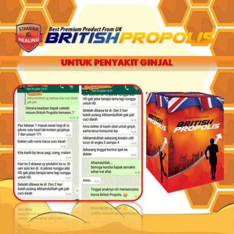 PROMO BRITISH PROPOLIS 6 ML Original 100%