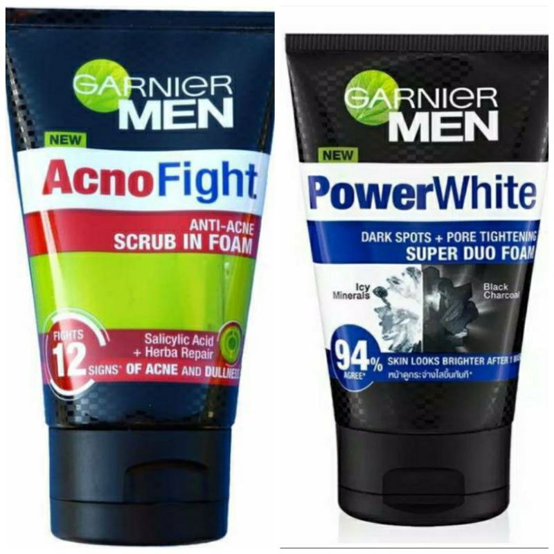 garnier men acno fight/poeer white 100gr