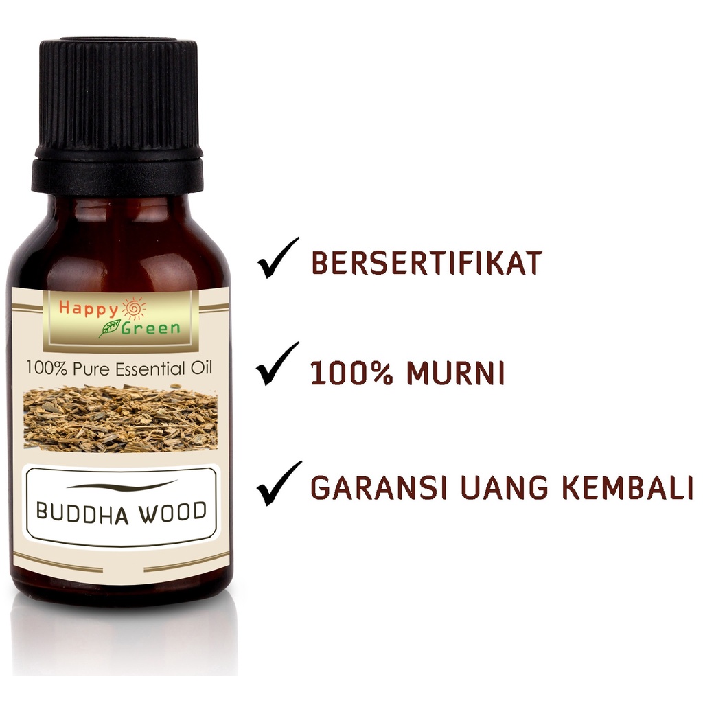 Happy Green Buddhawood Essential Oil - Minyak Kayu Buddha