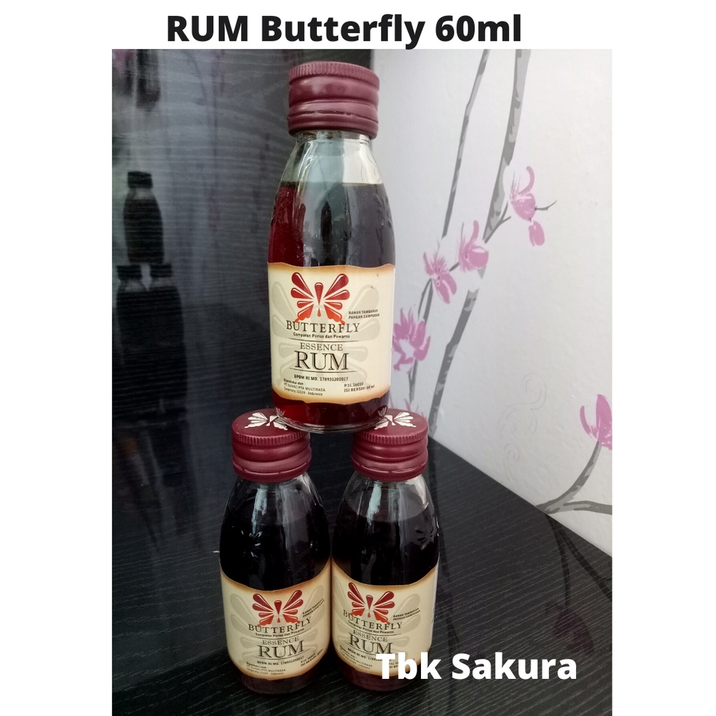 

Rhum essense butterfly 60ml