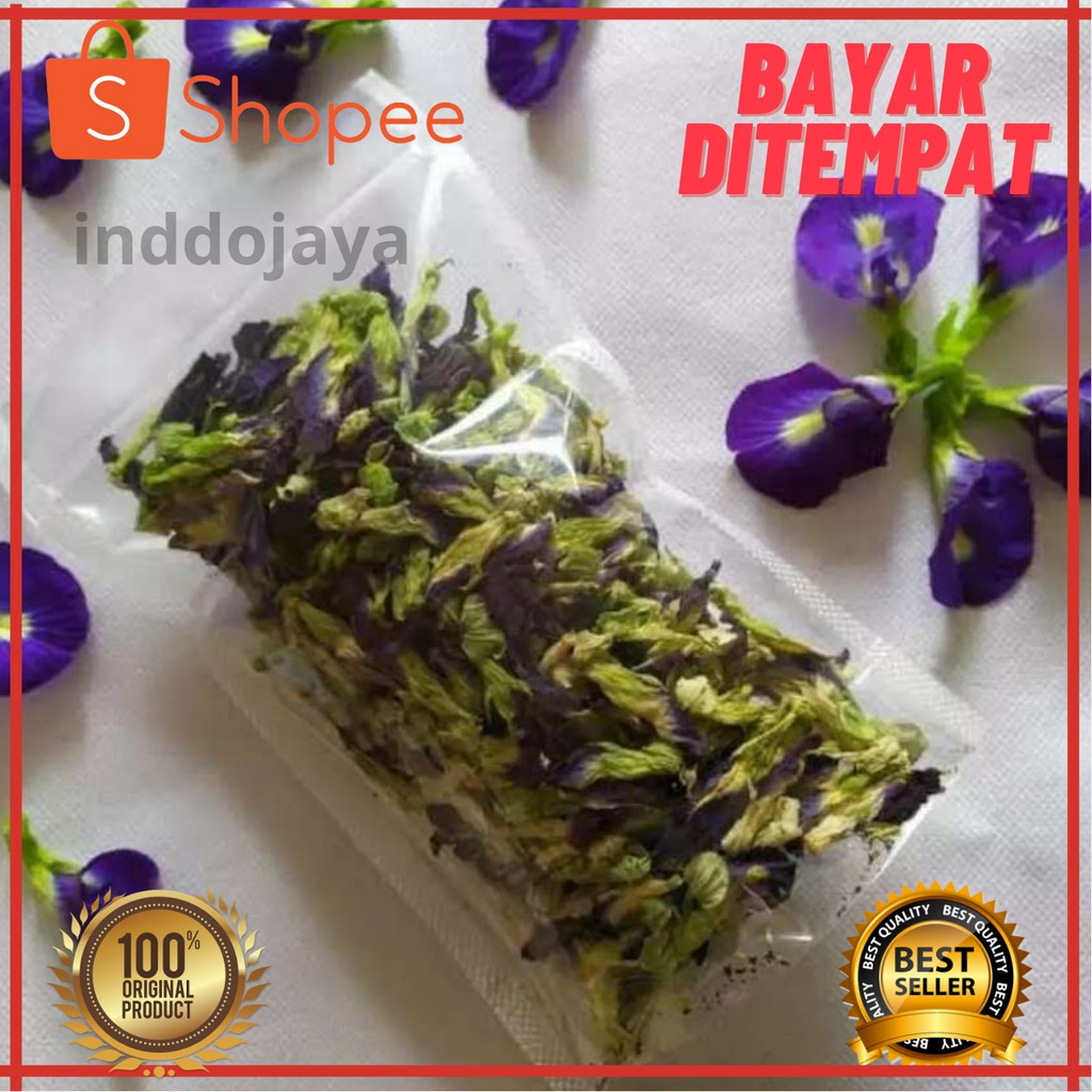 

10gr Teh Bunga Telang Kering Dried Butterfly Pea Tea - COD