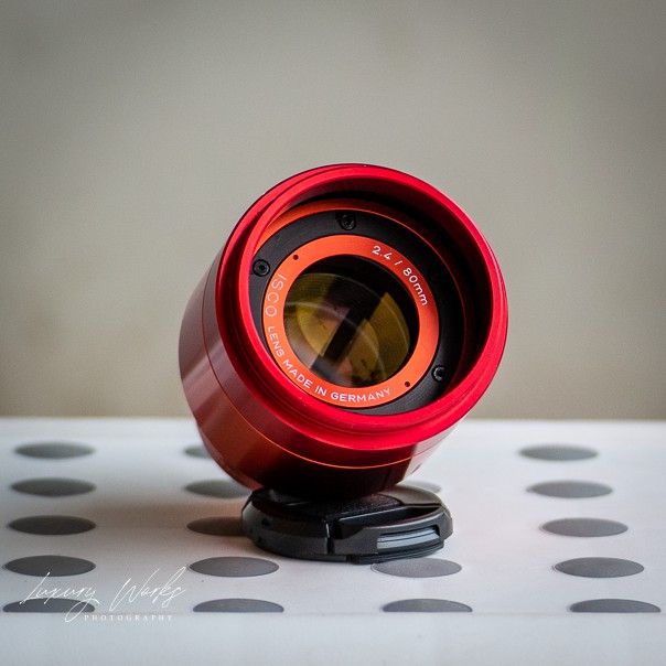 Lensa Cine Movie Projector Isco Ultra Star HD Plus 80mm f1.85-2.4 mulus sekali made in germany