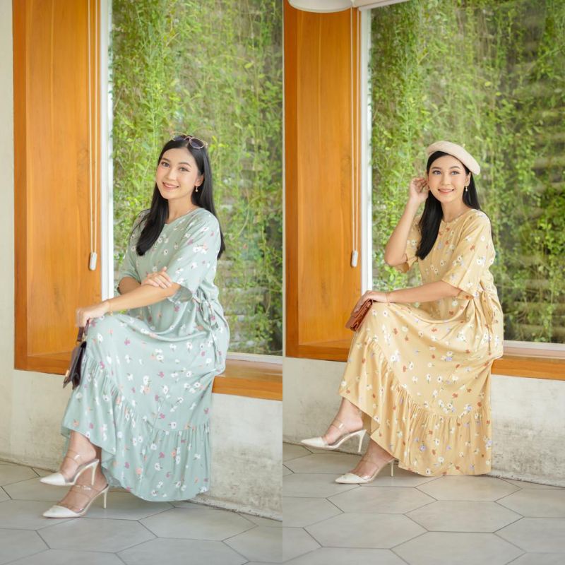 Soraya Dress || Dress Rayon SERIAN 4 PCS || Dress Rayon GROSIR MURAH