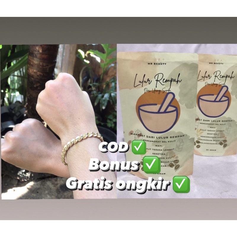 Lulur Viral Tiktok-Lulur Kayu Bangkal by Urang sunda/lulur pemutih badan