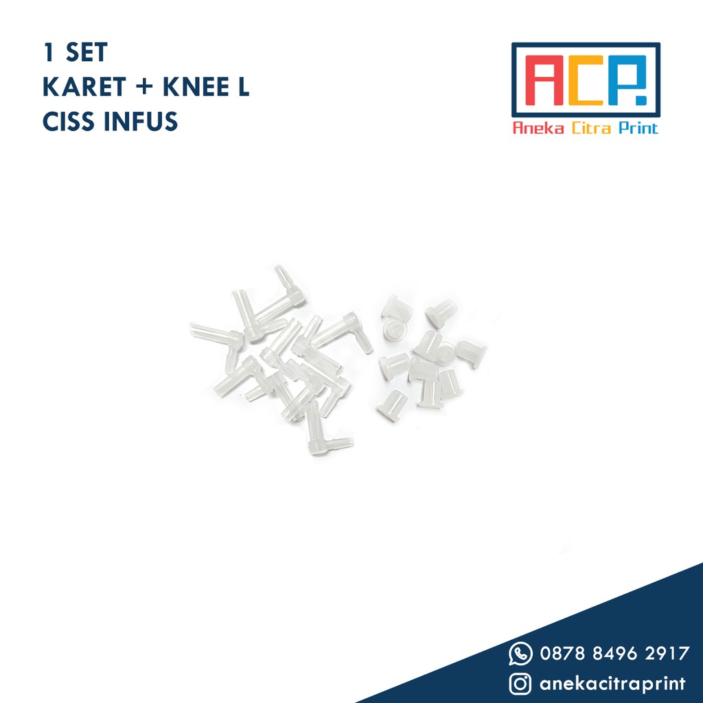 Knee L + Karet Nepple Import CISS Infus