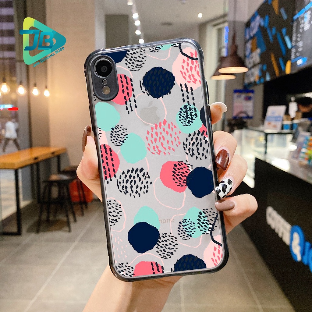 SOFTCASE CHOICE POLKADOT OPPO VIVO XIAOMI SAMSUNG REALME IPHONE ALL TYPE JB5045
