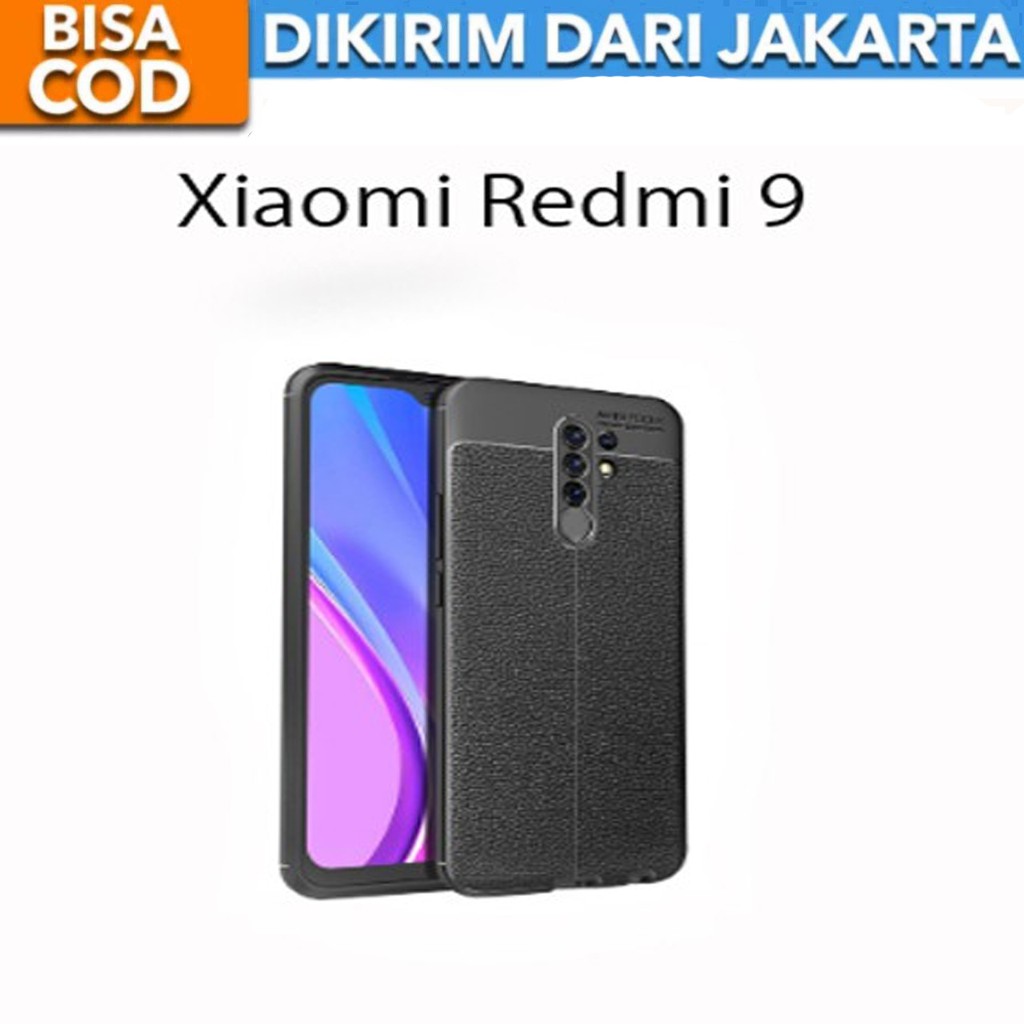 Case Auto Focus Xiaomi Redmi 9 Leather Experience SoftCase Slim Ultimate / Casing Kulit