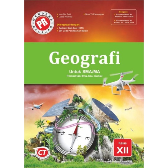 Buku LKS PR Geografi kelas XII/12 SMA & MA