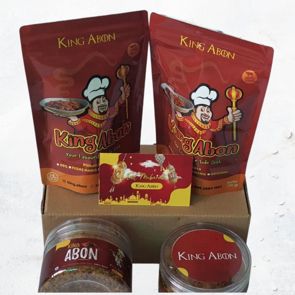 

Abon Sapi 500 gram King Abon Paket Hampers Beef Loss
