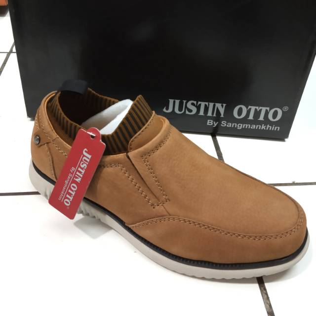 Sepatu kulit kasual JUSTIN OTTO irving 1856