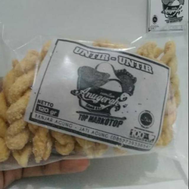 

Untir untir 120 gram Gurih dan Renyah