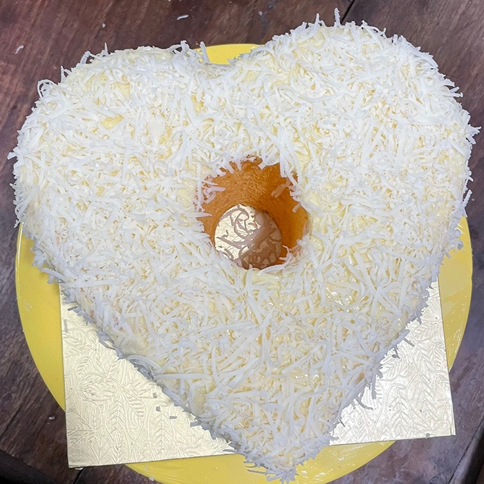 

Chiffon Cake 20cm + Topping