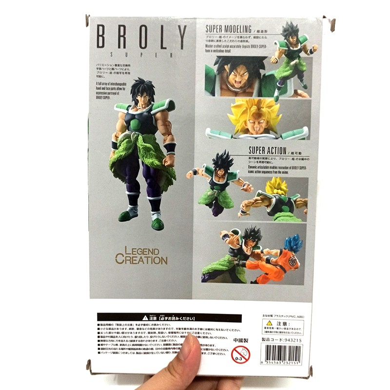 gratis Broly Figure Dragon Ball Action Figure Anime Broly