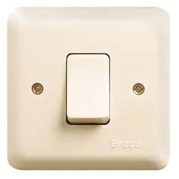 SAKLAR BROCO ENGKEL INBOW NEW GEE/ BROCO SAKLAR SINGLE SWITCH NEW GEE