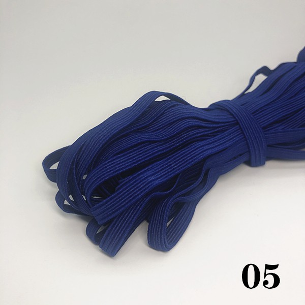 5 Yard/Roll Karet Gelang Elastis Ukuran 6mm Untuk Aksesoris Jahit