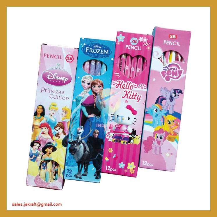 

PENSIL TULIS KARAKTER KARTUN ANIMASI ANAK 2B SOUVENIR FANCY MURAH