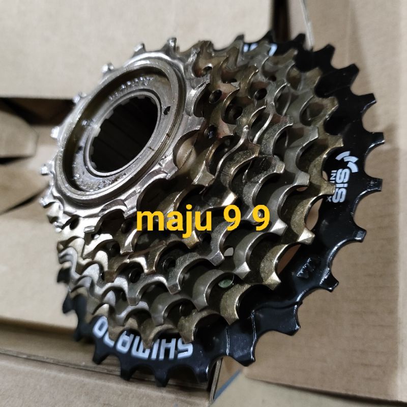 Sprocket Freewheel 7 Speed Shimano Tz500 Drat Ulir Friwil 14 - 28T Ori