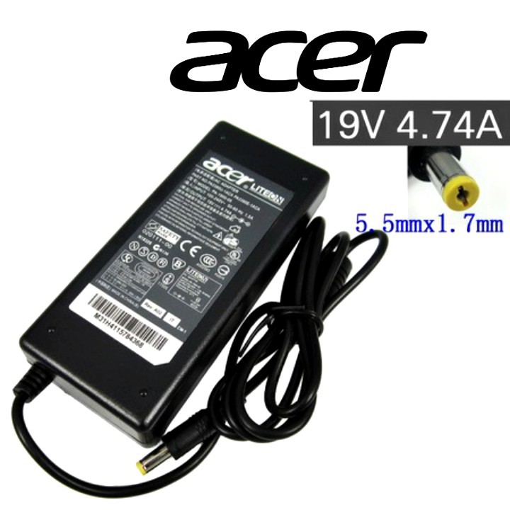 Adaptor Acer Aspire A315 A515 E15 E14 E11 F15 ES1 E5 E3 E1 19V 4.74A Original