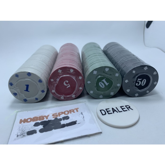 Hari Ini Koin Poker Chips Set / Best Quality Impor Mainan Chip Isi 200 Bagus Bagus