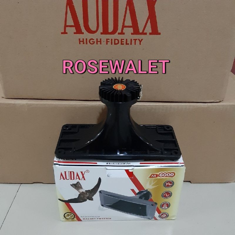 AUDAX AX 6000 NEODYMIUM MAGNET TWEETER WALET ORIGINAL