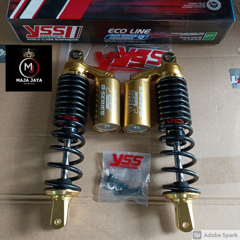 SHOCK TABUNG NMAX NEW YSS GOLD SERIES BLACK GOLD