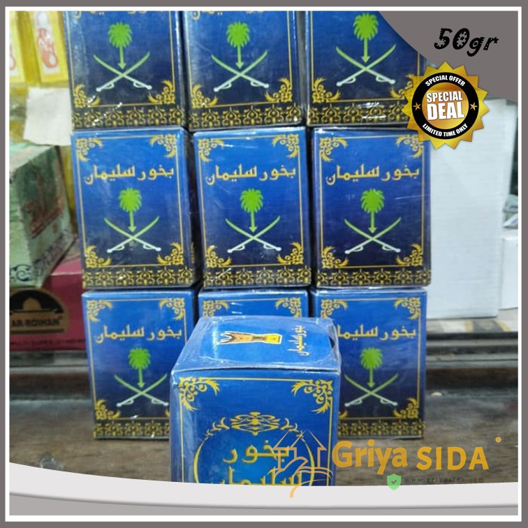 Dupa SULAIMAN 50gr Bokhour Bakhoor original dupa wangi buhur PROMO!!