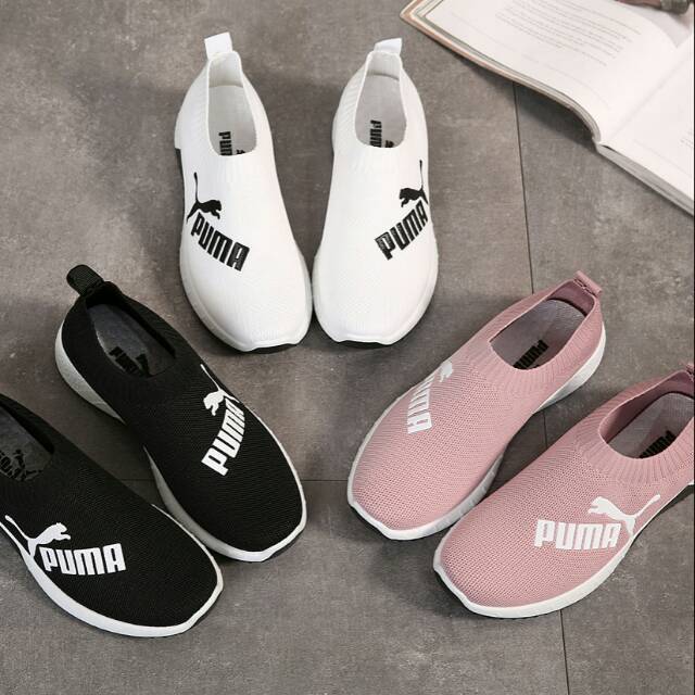 Hoh PUMA EUDORA COMFY SLIP ON SHOES 038*