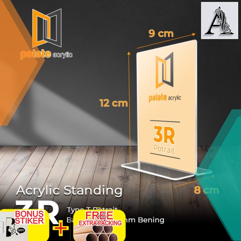 

Murah Akrilik/Acrylyc tempat Brosur 3R - BAHAN STANDAR