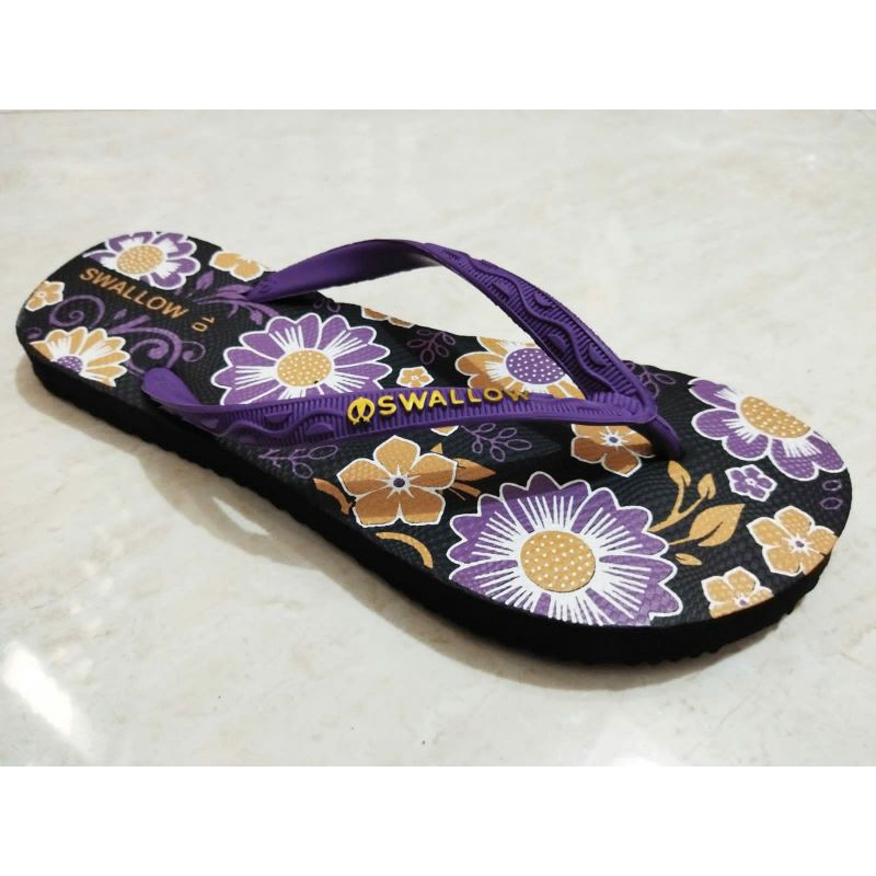 SWALLOW Sandal Jepit Wanita Swallow Floral