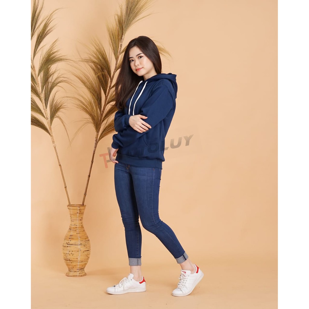 MUKZHOP - SWEATER POLOS / HOODIE BASIC POLOS / TOTOLUY / NAVY