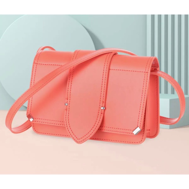 MINISO TAS BAHU WANITA TAS SELEMPANG CROSSBODY SLING BAG SQUARE SINGLE
