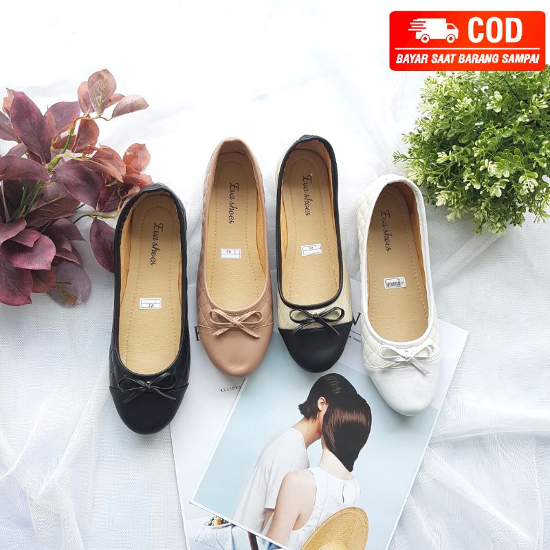 42-43 BIG SIZE SEPATU AMELIA Eva Shoes  Flat shoes Pita JUMBO(G1104)