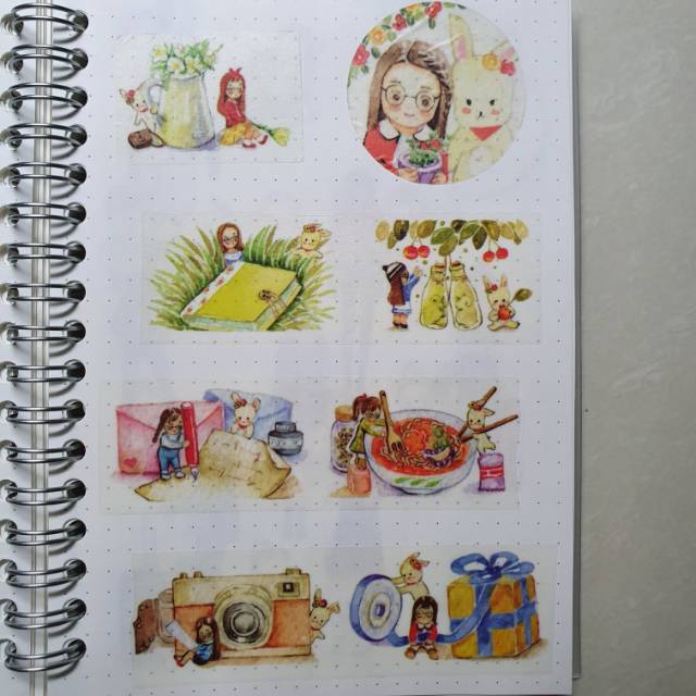 

washi tape sample for scrapbook and journal ( per meter )