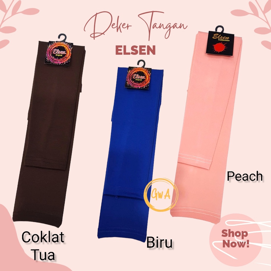 Ready Deker Elsen/HANDSOCK DEKER JERSEY SPANDEX LEMBUT / MANSET TANGAN TANPA JEMPOL Deker Hijab