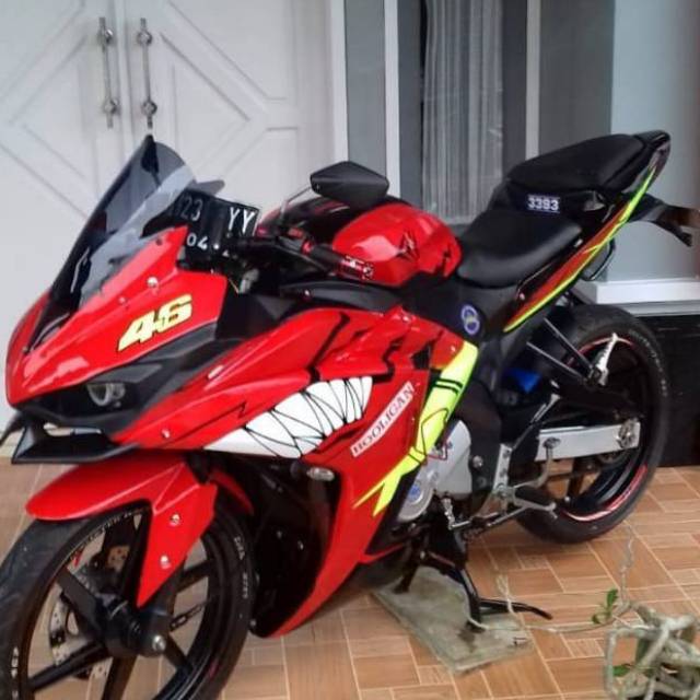 Fullfairing Yamaha R25 Khusus Motor Vixion Cb 150r Dan Byson Shopee Indonesia