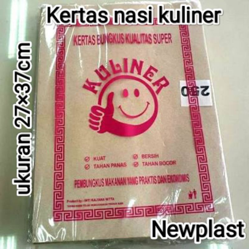 

isi-/+250lbr kertas nasi lumba pink