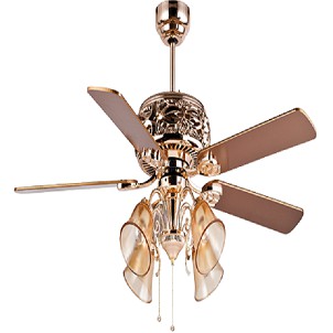 MT.EDMA 52in REGENCY Ceiling Fan Dekoratif (Rosewood) + Lampu Hias