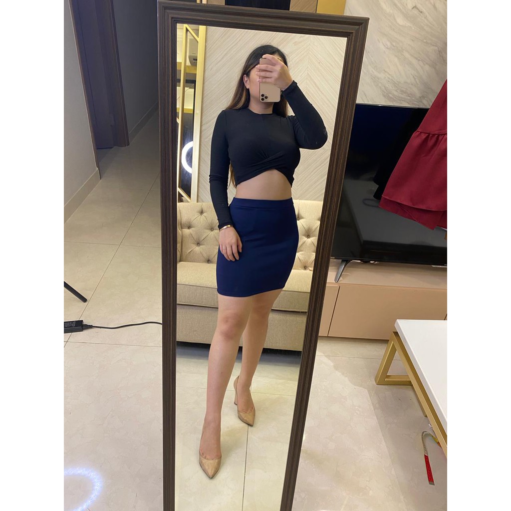 [VM] - rok mini /rok mini span scuba/fashion rok wanita Jessica Collection 524#