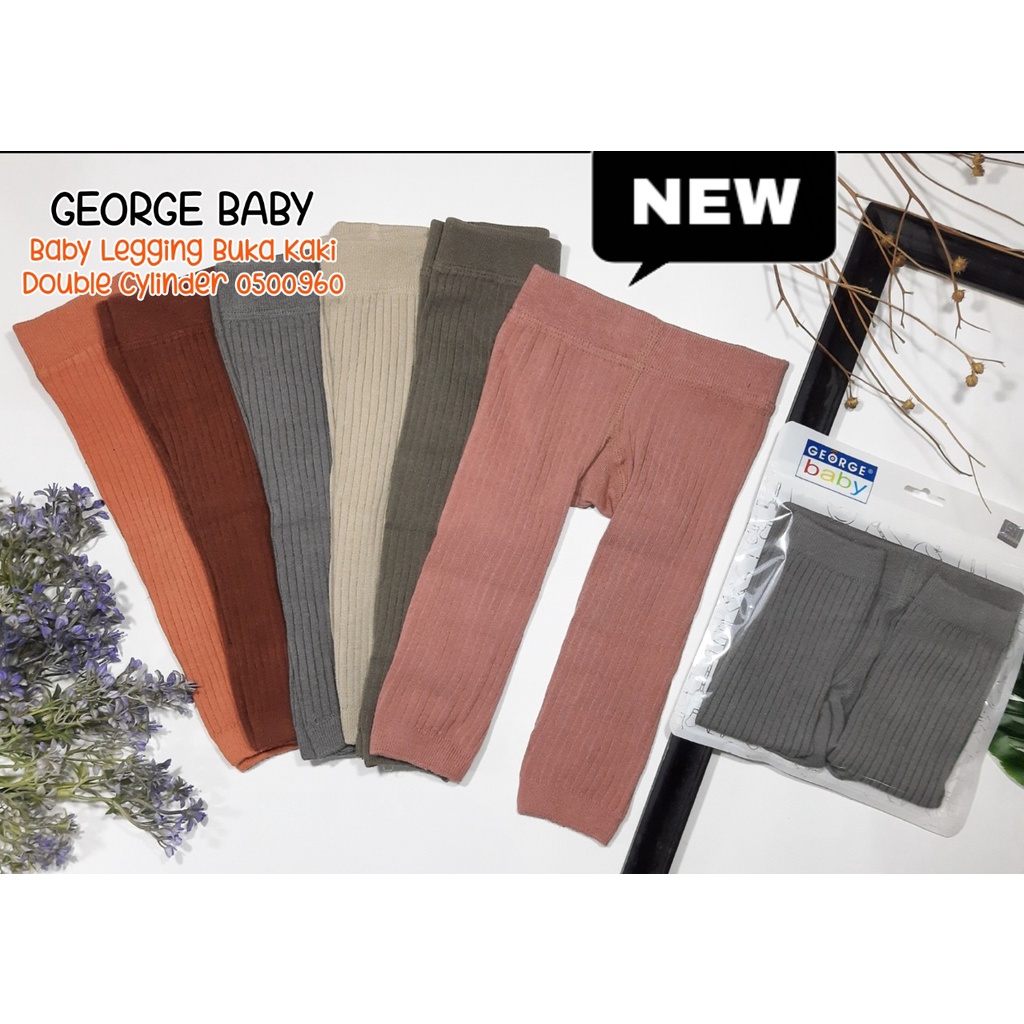 George Baby Legging Buka Kaki / Tutup Kaki