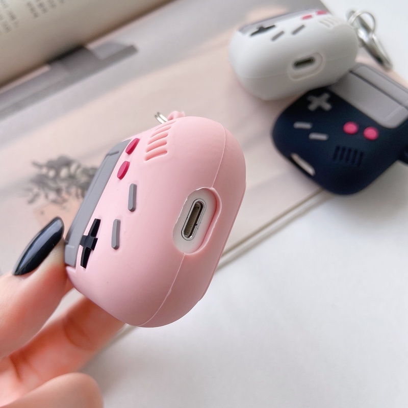 Case Charging Box Headphone Wireless Bluetooth Bentuk Konsol Game Untuk AirPods 1 / 2 / 3