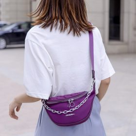 BJ81612 - BLACK/PINK/PURPLE - TAS SLINGBAG WAISTBAG IMPORT TAS WANITA FASHION IMPORT MODIS ELEGAN TERMURAH TERLARIS TERBARU BAGSTORE JAKARTA TAS BATAM GT1612