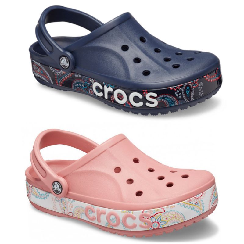 CROCS Bayaband Bandana Print Clog Original Sepatu Wanita