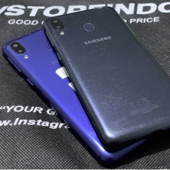 Samsung M20 3/32 GB Ex Sein Resmi Indonesia Second Bekas Seken Ori Ex Pemakaian Good Condition