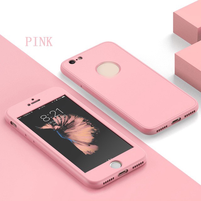 Casing ✨ iPhone 5 5s SE 6 6s 8 7 Plus X XS Max XR 360° Protection Full Cover Soft Phone Case-7