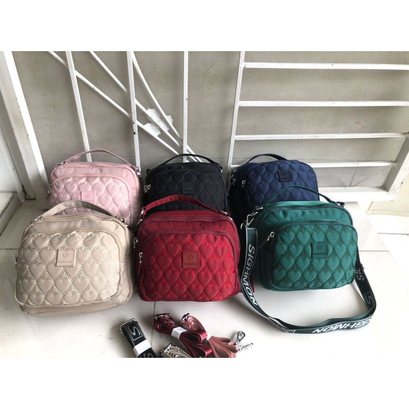 Tas Selempang Import Sighmon 1624ab 2fungsi