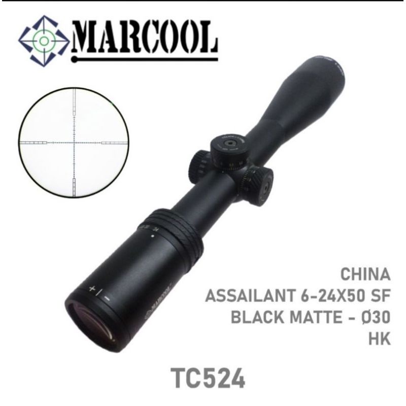 Telescope MARCOOL 6-24x50 SF Reticle HK