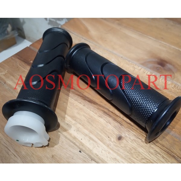 Karet Stang Handgrip Hanfat Hangrip Grip Pegangan Universal Motor Honda New Fi Karbu Beat Pop Street